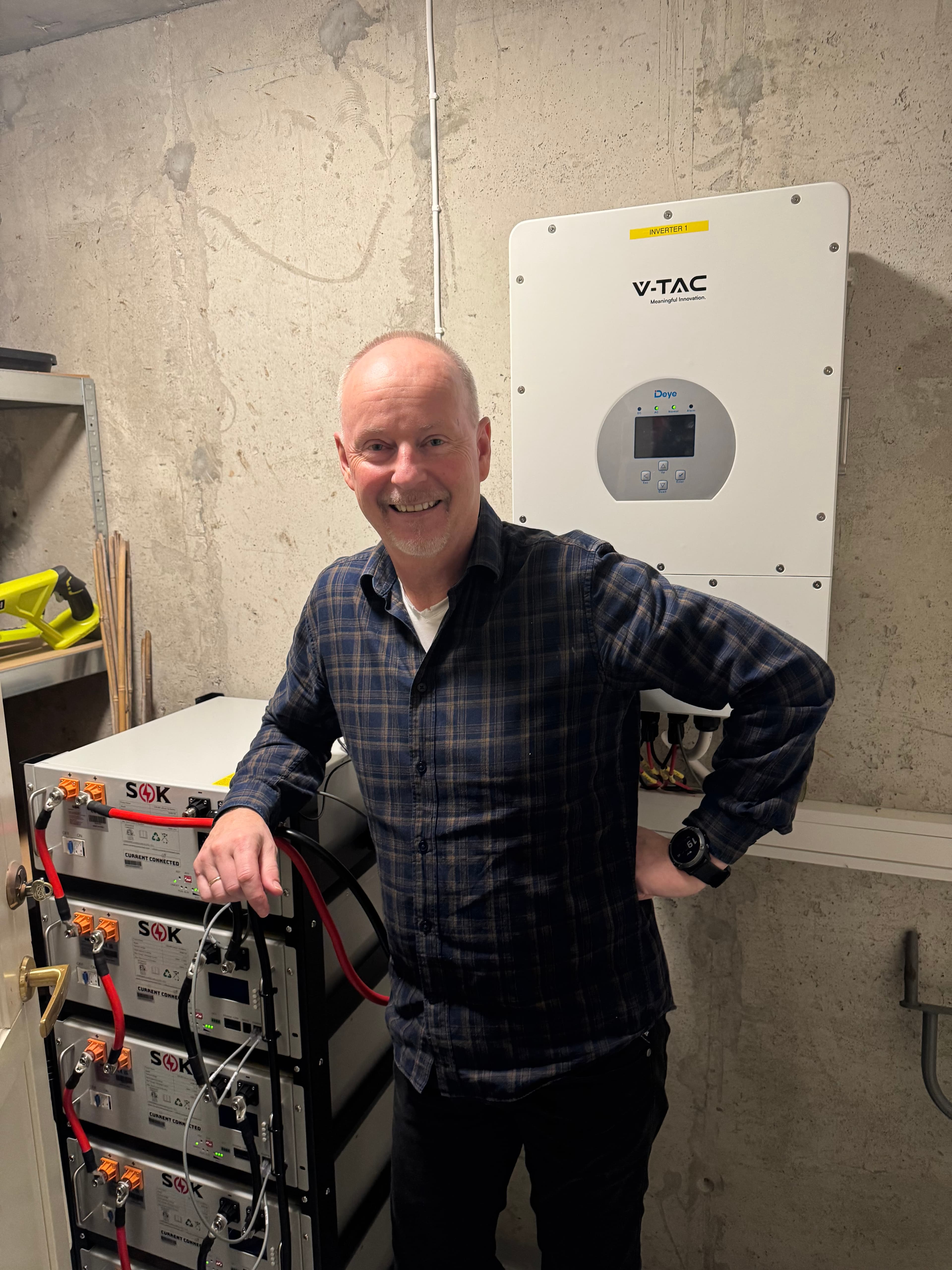 BatteryBrain i hjemmet